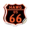 Signmission Hawg Us 66, 12 inch X 12 inch, Vinyl Decal, 2PK SHI-D-2PACK-12-478 - alternate 1
