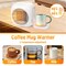 Edendirect 800W 2 in 1 Space Heater Smart Mug Warmer with 12H Auto Shut Off White ZR-HQC-8WHT - alternate 6