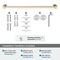 Amerock Monument Golden Champagne Contemporary 18 in 457 mm Towel Bar BH36083BBZ - alternate 3