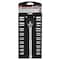 Performance Tool 19 pc. 3/8 in. Dr. Socket Set, SAE/Metric Sockets, Ratchet, Storage Rail W38301 - alternate 2
