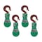 Mytee Products 2 Ton Snatch Block w/ SHACKLE Crane 3/8 Wire Rope Sheave Tow Axle Lift Truck, 4PK SB3-2x4 - alternate 3