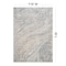 World Rug Gallery Marble Swirl Distressed Area Rug 7 ft 10 in x 10 ft Gray WR200GRAY8X10 - alternate 5