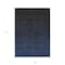 Homeroots 9' X 12' Navy Blue And Charcoal Abstract Washable Indoor Outdoor Area Rug 588958 - alternate 6