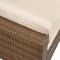 Alaterre Furniture Alaterre Montara Armless Outdoor Wicker Chair with Cream Cushions Tan Patio Furniture 80-OUTD-MONTARA-AL - alternate 2