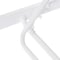 Leisuremod Marlin Patio Chaise Lounge Chair with White Aluminum Frame, Green, 2PK MLW-77G2 - alternate 8