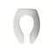 Bemis Toilet Seat, Wht, 14.25 in W, 2.625 in H 3155SSCT 000 - alternate 1