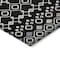 Homeroots 10' X 14' Black Ivory And Blue Geometric Washable Indoor Outdoor Area Rug 612177 - alternate 6
