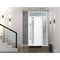 Vdomdoors Steel Door Deux 1713 White Enamel Sidelight and Transom Black Window Stainless Inserts Single Moder DEUX1713EXD-BEM-W36+16 x H80+16-Left-hand Inswing - alternate 5