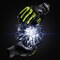 Unilite UG-I2C4-M, Size M 8 Medium, Heavy Duty Cut-D Impact Safety Work Gloves, High Cut A4 Resistance, Full Do UGI2C4M - alternate 3