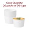 Smarty Had A Party 6 oz Squat Paper Soup Cups, 1000PK 606-CASE - alternate 5