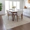 Homeroots 10' X 14' Beige And Gray Abstract Washable Indoor Outdoor Area Rug 602544 - alternate 4