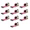 Mytee Products 2in x 30ft Ratchet Straps w/flat hook, WLL 3,333 Trailer Tie Down - Red, 10PK RS230Rx10 - alternate 7