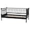 Baxton Studio Callison Spindle Daybed, Twin, Black 271-14744-ZORO - alternate 5
