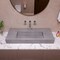 Alfi Brand 48 inch Solid Concrete Rectangular Countertop Sink ABCO48R - alternate 8