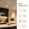 Euri Lighting PAR16 LED Bulbs, 7W, 500 lm, 50W Eq., 2700K, GU10, Dimmable, UL, 2PK EP16-7W5020eG-2 - alternate 3