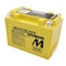 Motobatt 10.5Ah 160 CCA AGM Powersports Battery replaces YTX9 YTX9-BS MBTX9U - alternate 1