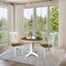Whitewood Industries Rectangular Extension Dining Table W/ 2 Chairs, 36 in W, 30.1 in L, 48 in H, Parawood, 3 K79-36RXT-23B-C10-2 - alternate 4