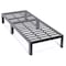 Leisuremod Chelsea Modern Outdoor Chaise Lounge Chair With Black Cushions CLBL-77BL2 - alternate 6
