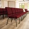 Flash Furniture Fabric Church Chair, Burgundy Patterned XU-CH-60096-BY-BAS-GG - alternate 5