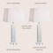 Jonathan Y Noelle 28.5" Seashell LED Table Lamp, White, 2PK JYL1053A-SET2 - alternate 6