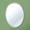 Gatco Flush Mount EZ Hanging 33" Framed Oval Mirror, Satin Nickel 1831 - alternate 6