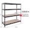 Ar Shelving Garage Series 71 in. H X 59.4 in. W X 18 in. D Metal Shelving Unit 8586002700039 - alternate 3