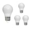 Bulbrite LED Filament PK of (4) 7 W Dimmable A15 Light Bulb with Milky Glass Finish and E26 Base, 2700K 861635 - alternate 1