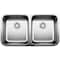 Blanco Stellar Equal Double Bowl Undermount Stainless Steel Kitchen Sink 441020 - alternate 3
