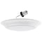 Sunlite 7in. Round  27K/30K/35K/40K/50K Dimmable Energy Star E26 Flush Light Hardwire/Retrofit Fixture 87799-SU - alternate 1