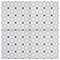 Andova Tiles Bliss Deco Grey 8-in. Encaustic Spanish/Moroccan Patterned Matte Porcelain Wall & Floor Tile ANDBLI289 - alternate 5
