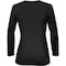 Ironwear Elastex Women's Breathable V-Neck Long Sleeve T-Shirt, Black, Large 7120-B-LG - alternate 2