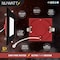 Nuwatt 6 Inch 2 Hour Black Square Fire Rated Recessed Lighting, Wafer LED Lights 2700K-5000K, 1200LM, 6PK NW-P-SQDL-6-15W-5CT-FR-BLK-6P - alternate 6
