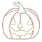 Celebrations Multicolored LED Prelit Smiling Pumpkin Halloween Decor 14-03040A - alternate 1