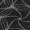 Homeroots 8' Black And Ivory Round Geometric Washable Indoor Outdoor Area Rug 614061 - alternate 6