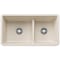 Blanco Precis Reversible 1-3/4 Low Divide, Soft White 443080 - alternate 1