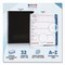 Re-Focus The Creative Office Large Password Log Book, User-Name/Password Format, Black Cover, (48) 10 x 7.5 Sheets LARGEPWBOOKBLK - alternate 2
