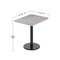 Flash Furniture Rectangle 24 in W, 30 in L, Gray XU-GYTB-2430-TR18-GG - alternate 6