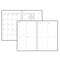 House Of Doolittle Non-Dated Weekly/Monthly Planner, 7 in x 11 in, Cherry Blossoms Cover 2121-52 - alternate 4