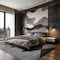 World Rug Gallery Geometric Stripe Area Rug 7 ft 10 in x 10 ft Black WR150BLACK8X10 - alternate 3