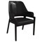 Leisuremod Ethora Collection Modern Wooden Dining Chair in Black EC22BL - alternate 1