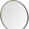Homeroots 47" Gold Round Metal Framed Accent Mirror 376411 - alternate 3