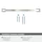 Amerock Candler 10-1/16 inch 256mm Center-to-Center Polished Nickel Cabinet Pull BP29352PN - alternate 3