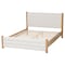 Baxton Studio Eilert Modern Cream Boucle and Oak Brown Wood Queen Bed 257-14002-ZORO - alternate 6