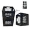 Cratemate Heavy Duty Multi-Purpose Milk Crate Storage, Black, 11 in H, 13 in W, 13 in L, 3 PK MC16QT-BL-3 - alternate 1