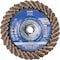 Pferd PFERD Flap Disc, PVL-R, POLIVLIES CURVE, 5in x 5/8-11, Coarse, Aluminum oxide 45929 - alternate 7