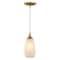 Vaxcel Milano 1-Light Mini Pendant, Brass P0451 - alternate 1