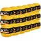 Xpose Safety 1/4in x 100 ft Twisted Polypropylene Rope, Yellow, 18PK YPR14-100-18-X - alternate 1
