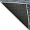 Homeroots 8' X 10' Blue And Navy Blue Abstract Washable Indoor Outdoor Area Rug 610429 - alternate 7