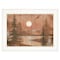 Homeroots Full Moon II White Framed Print Wall Art 406849 - alternate 1