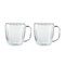 Henckels Cafe Roma 2-pc Double-Wall Glassware 12oz. Glass Coffee Mug Set 1021892 - alternate 7